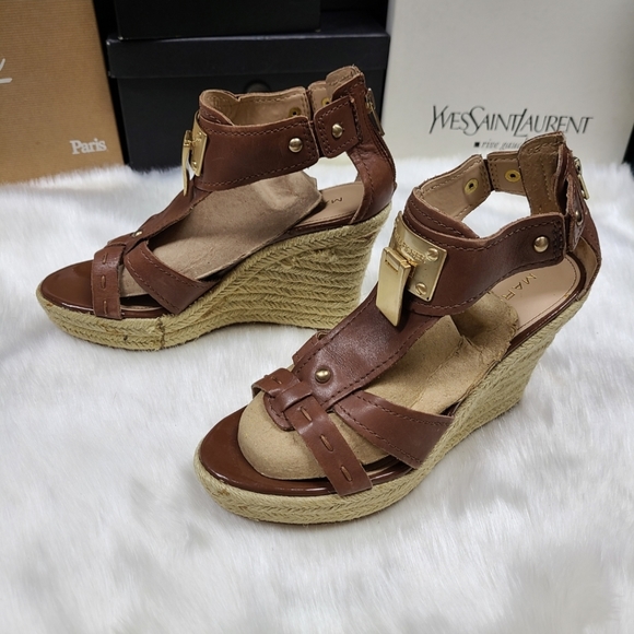 MARC FISHER Colada Wedge Sandals - Picture 14 of 16